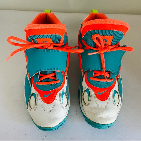 Nike Air Max Speed Turf Miami Dolphins RARE Size 6.5Youth 8Woman 6.5Man - Picture 3 of 11